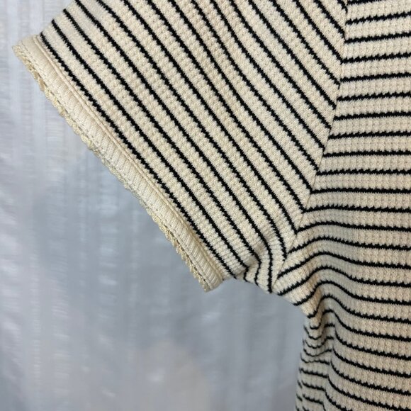 Atelier Striped Womens Sz L Top NWT - Picture 3 of 7
